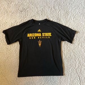 Adidas Black Arizona State University Athletic T